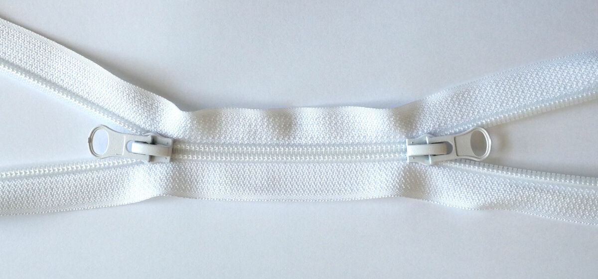 2-wege-reißverschluss-60cm-lang-5mm-spiral-weiß