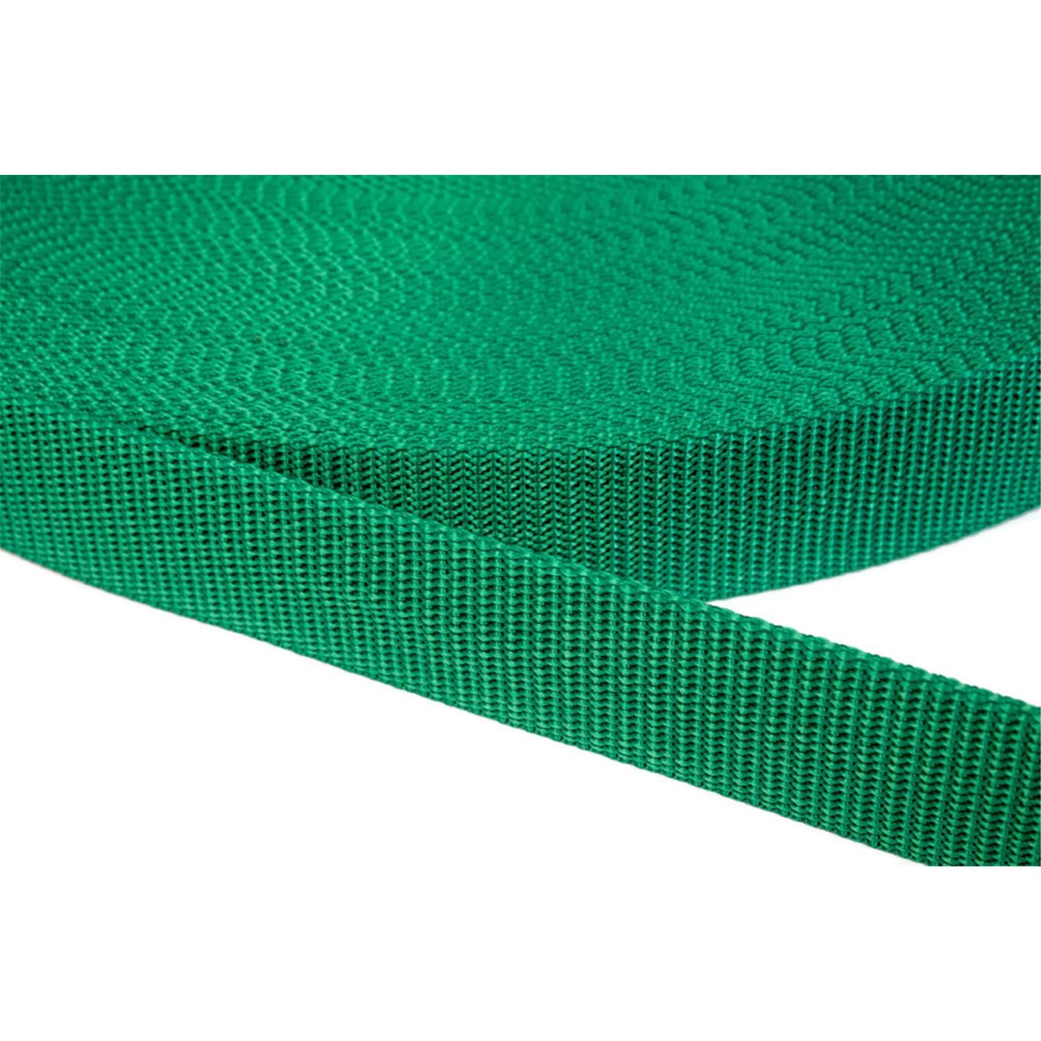 gurtband-25mm-breit-aus-polypropylen-in-41-farben-34--grün-12-meter