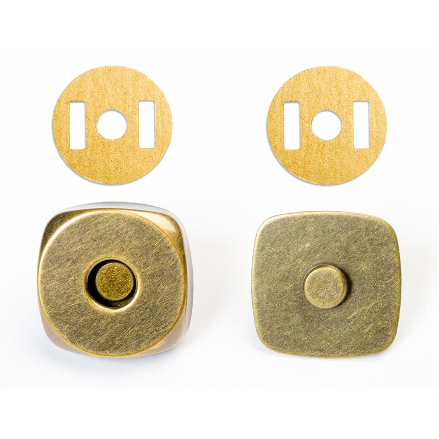 magnetverschlüsse-magnetknöpfe-14mm-quadratisch-14-altmessing-100-stück