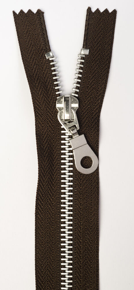 1-reißverschluss-metall-aluminiumschiene-nicht-teilbar-16cm-braun-04