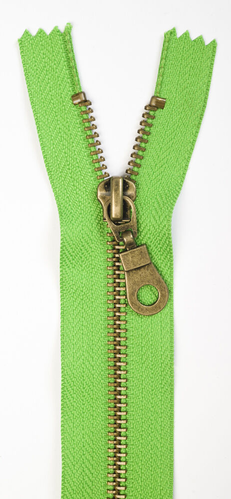 1-reißverschluss-metall-messingschiene-nicht-teilbar-30cm-frühlingsgrün-21