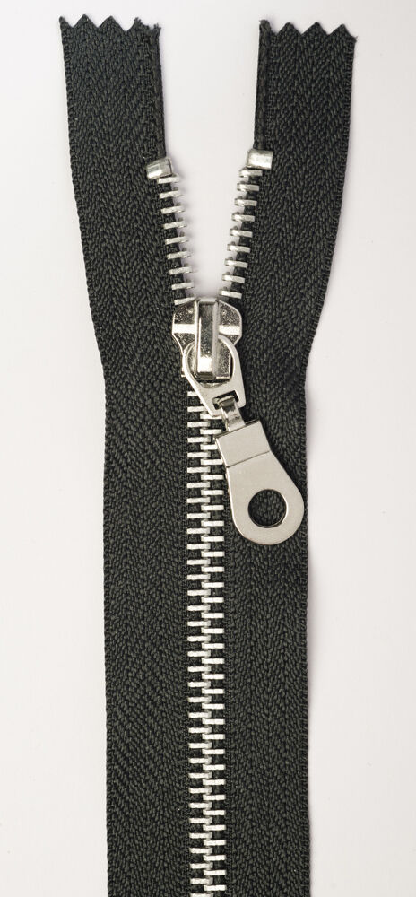 1-reißverschluss-metall-aluminiumschiene-nicht-teilbar-25cm-dunkelgrau-12