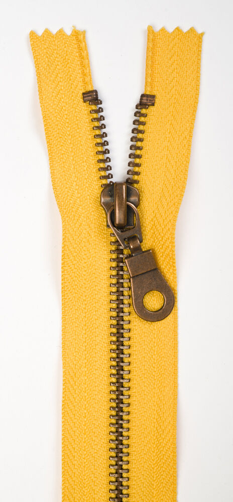 1-reißverschluss-metall-altmessingschiene-nicht-teilbar-16cm-gelb-31