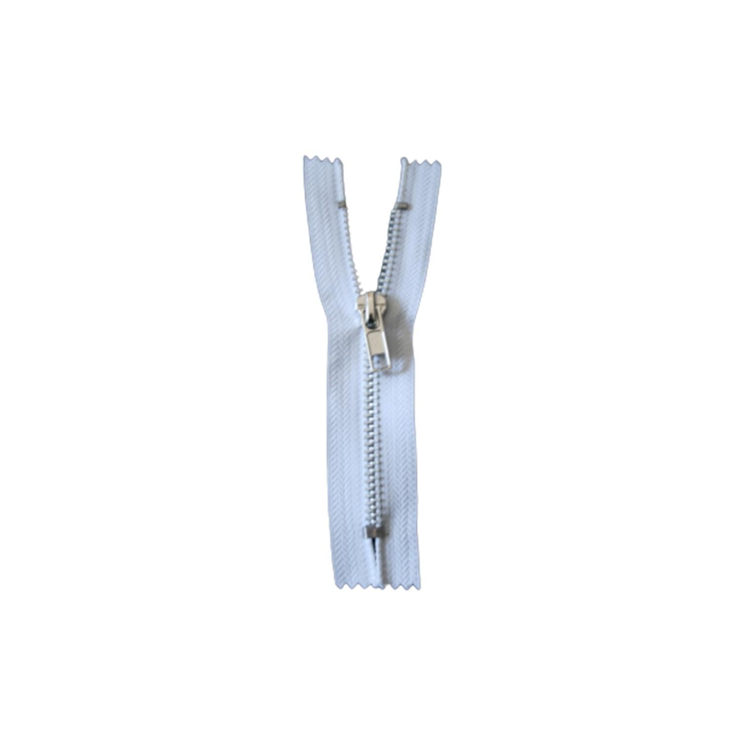 reißverschluss-metall-aluminiumschiene-nicht-teilbar-eckig-weiss-26cm