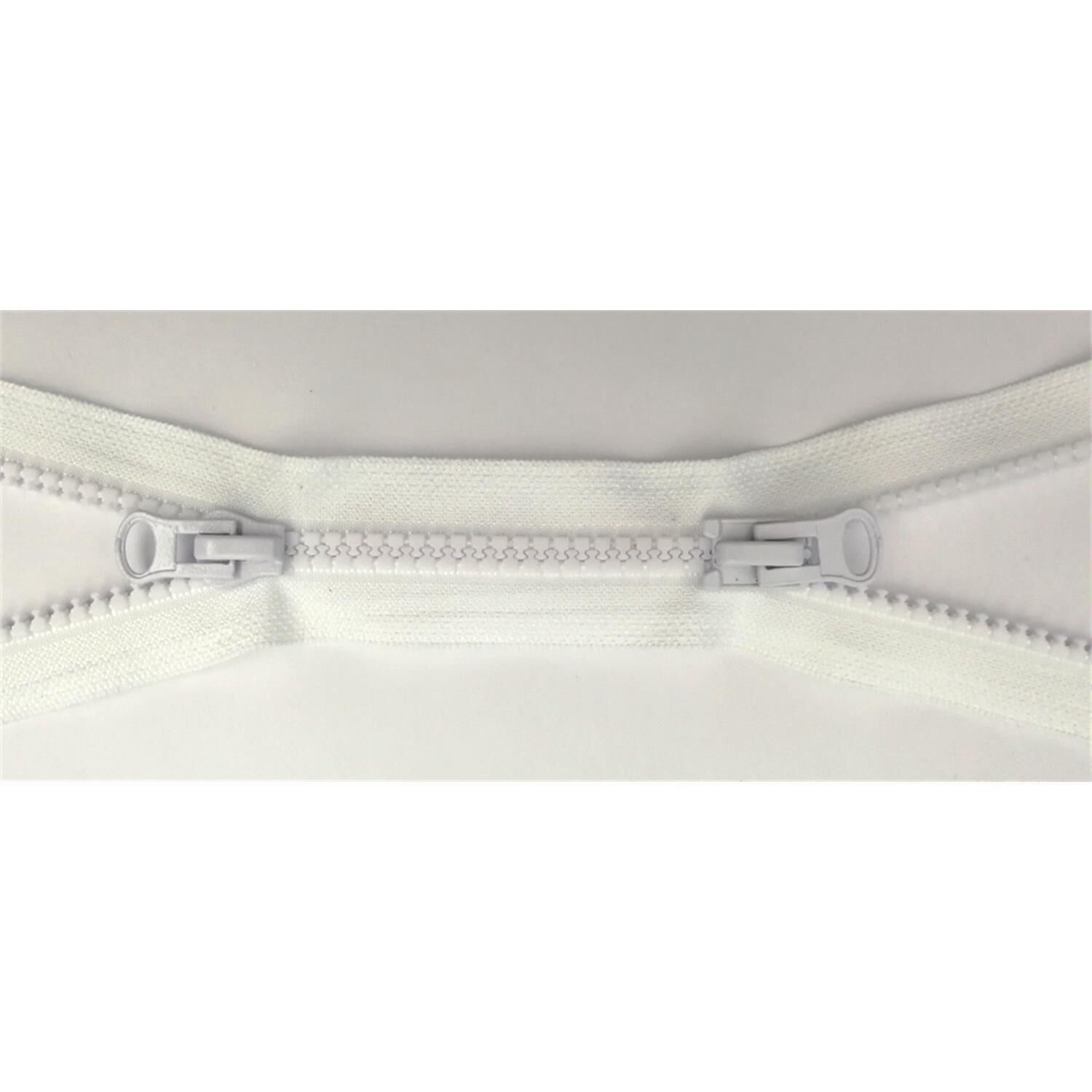 2-wege-reißverschluss-60cm-lang-8mm-kunststoff-weiß